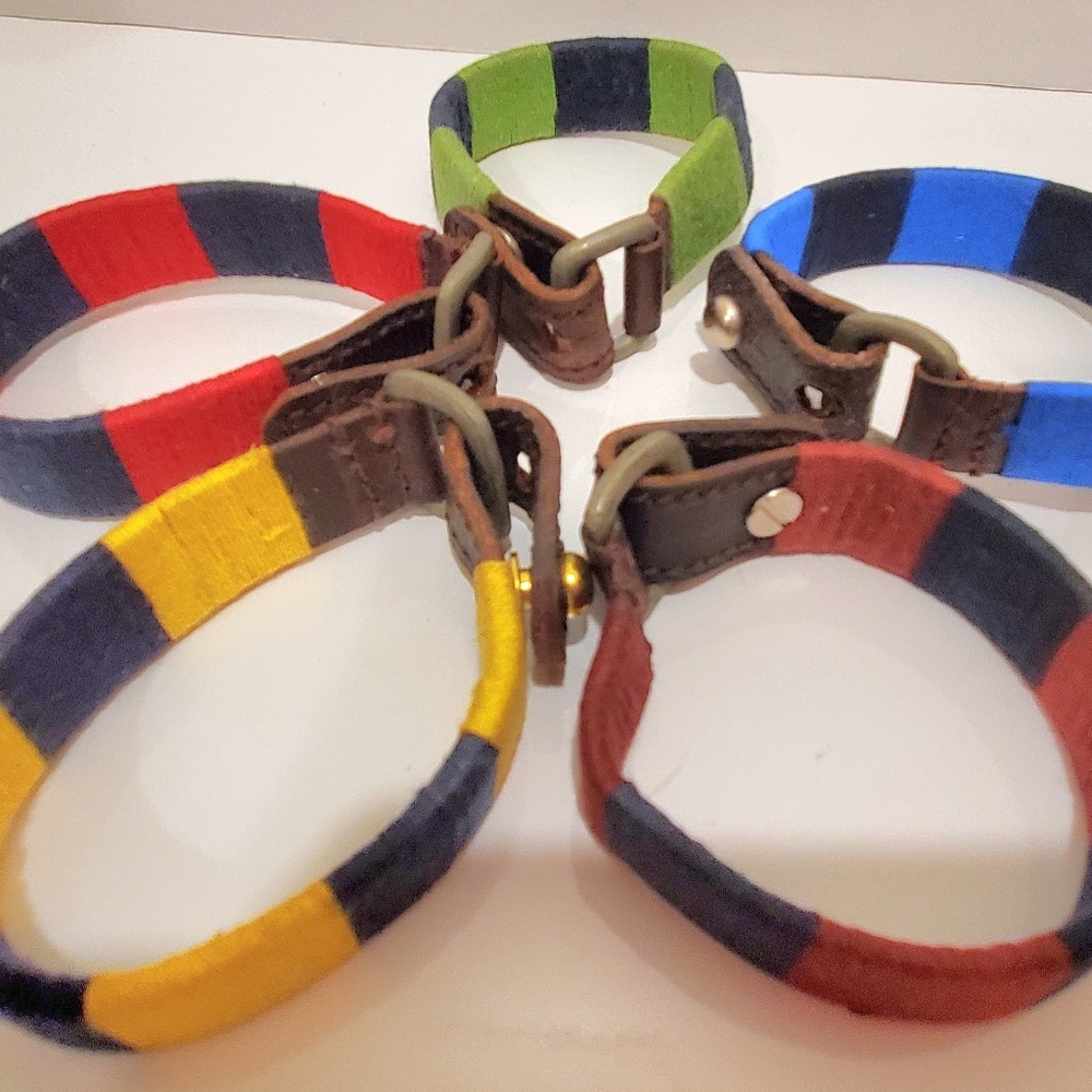 Lot of 5 thread bangles or bracelets NWNT